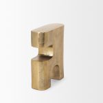 Renni Antiqued Brass Large Decorative Sculpture