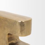 Renni Antiqued Brass Large Decorative Sculpture