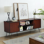 Retro Wooden TV Stand with Storage for TVs up to 65 Inches 23 Retro Wooden TV Stand with Storage for TVs up to 65 Inches