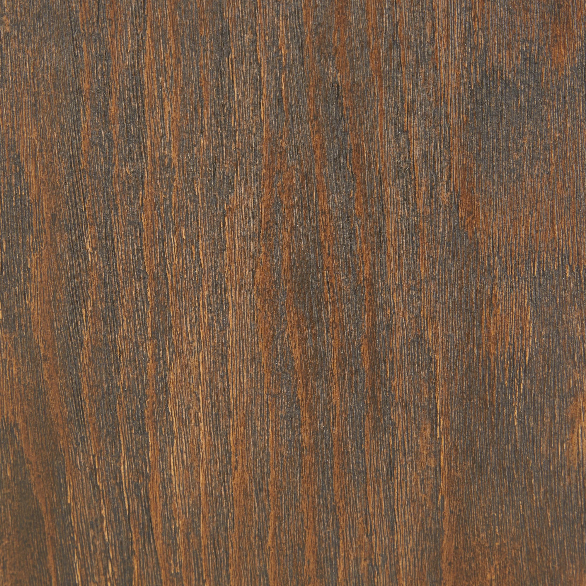 Riley Farmhouse Dark Walnut and Black Arm Chairs (Set of 2) 8 Riley Farmhouse Dark Walnut and Black Arm Chairs (Set of 2) - Image 8