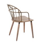 Riley Farmhouse Whitewashed Wood Spindle Back Dining Chair 14 Riley Farmhouse Whitewashed Wood Spindle Back Dining Chair