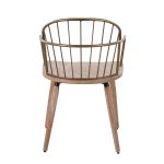 Riley Farmhouse Whitewashed Wood Spindle Back Dining Chair 15 Riley Farmhouse Whitewashed Wood Spindle Back Dining Chair