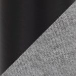 Rina Mid-Century Modern Black Wood Grey Fabric Chairs (Set of 2) 22 Rina Mid-Century Modern Black Wood Grey Fabric Chairs (Set of 2)