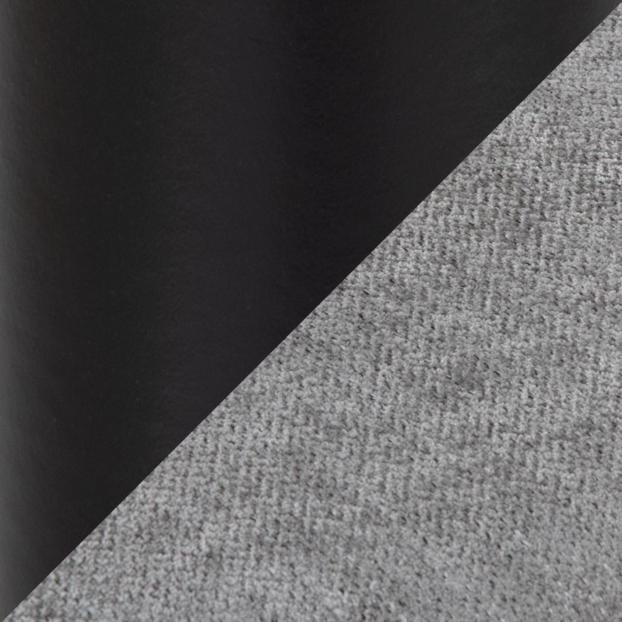 Rina Mid-Century Modern Black Wood Grey Fabric Chairs (Set of 2) 11 Rina Mid-Century Modern Black Wood Grey Fabric Chairs (Set of 2) - Image 11
