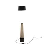 Robyn Mid-Century Modern Black Linen Shade Floor Lamp 28 Robyn Mid-Century Modern Black Linen Shade Floor Lamp