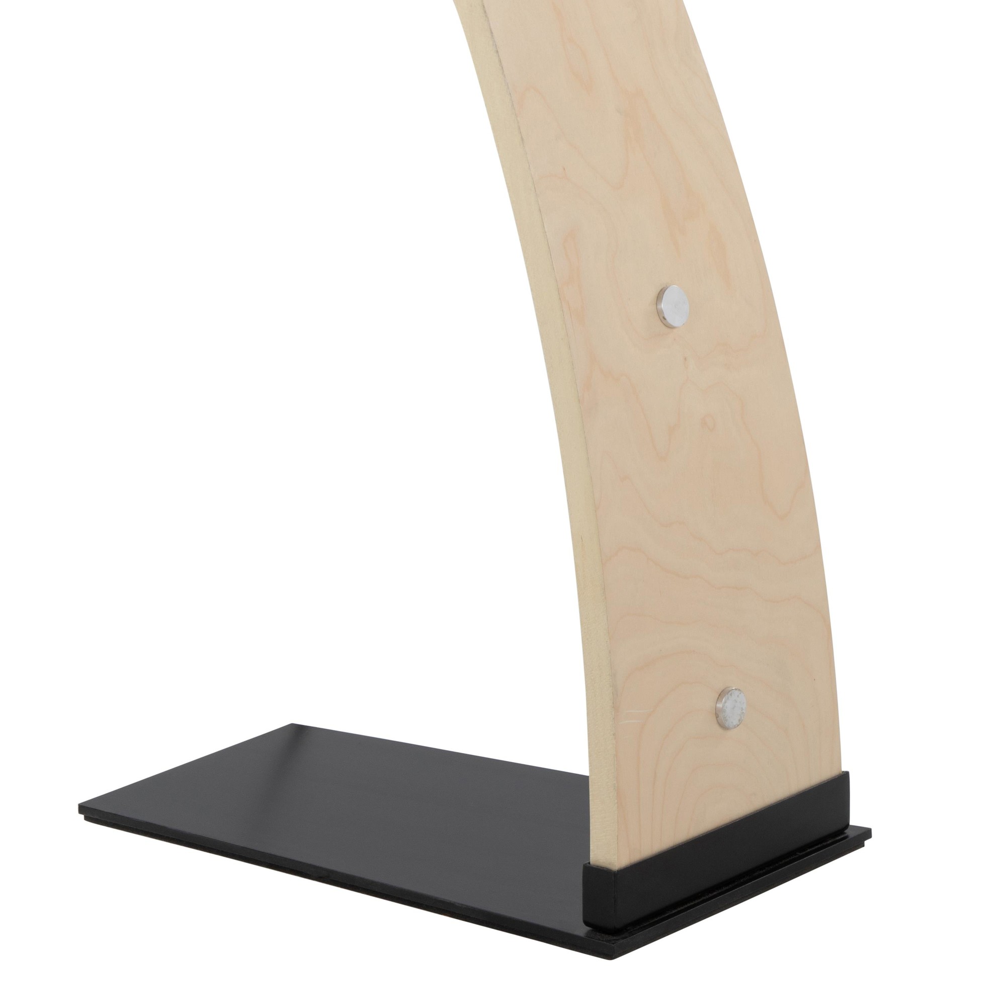 Robyn Mid-Century Modern Black Linen Shade Floor Lamp 14 Robyn Mid-Century Modern Black Linen Shade Floor Lamp - Image 14