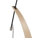 Robyn Mid-Century Modern Black Linen Shade Floor Lamp 32 Robyn Mid-Century Modern Black Linen Shade Floor Lamp