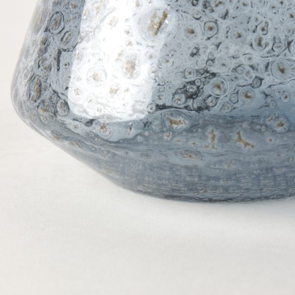 Robyn Short Blue Glass Vase 7