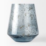 Robyn Tall Blue Glass Vase