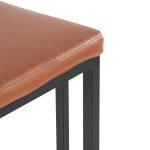 Roman 26-Inch Black Metal Camel Contemporary Counter Stools (Set of 2) 22 Roman 26-Inch Black Metal Camel Contemporary Counter Stools (Set of 2)