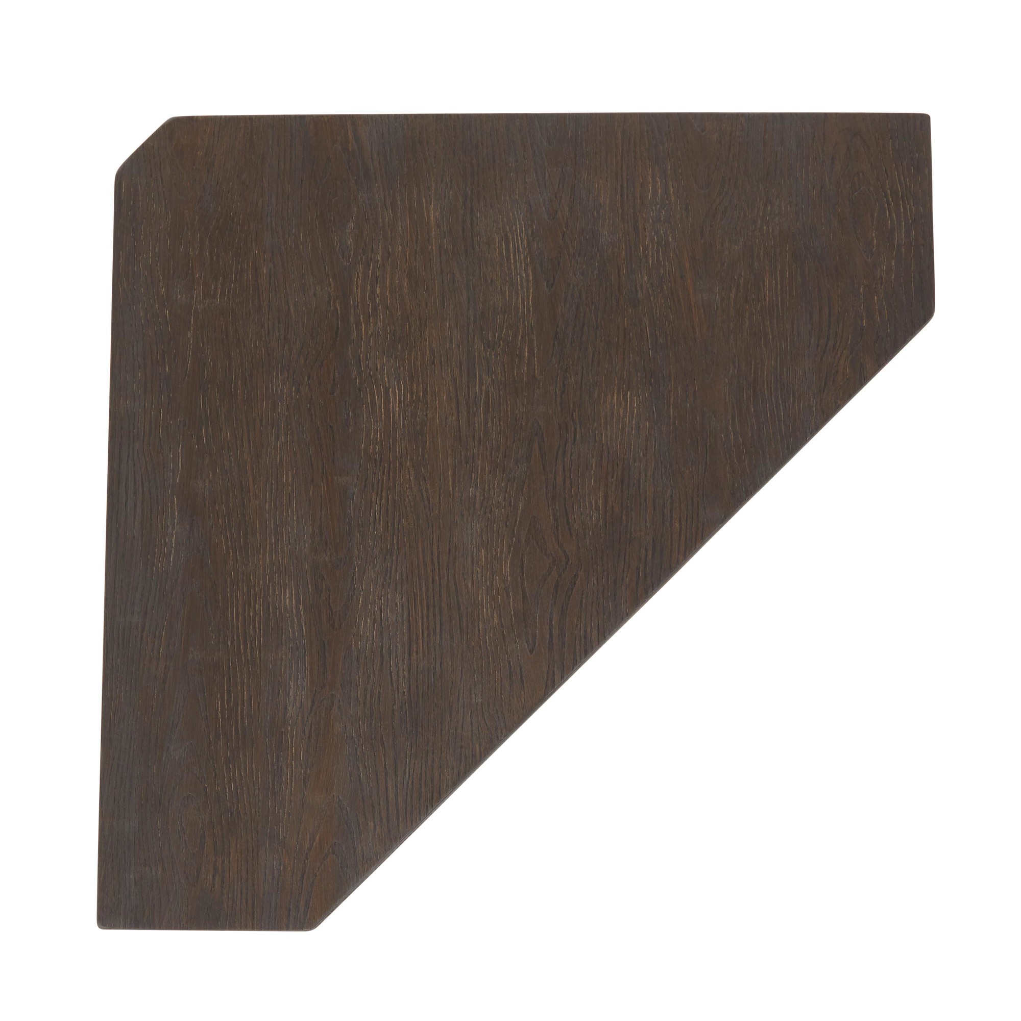 Roman Industrial Corner Desk Black Metal Espresso Bamboo 7 Roman Industrial Corner Desk Black Metal Espresso Bamboo - Image 7