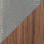 Roman Walnut Wood Contemporary End Table 20 Roman Walnut Wood Contemporary End Table