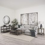 Romi Dark Brown Wood w/ Bottom Shelf Round Accent Table