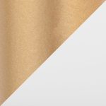 Round Fuji 26-Inch Gold and White Contemporary Counter Stools (Set of 2) 20 Round Fuji 26-Inch Gold and White Contemporary Counter Stools (Set of 2)