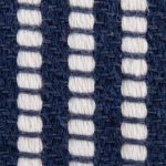 Round Knitted Blue and White Contemporary Pouf 16-Inch 10 Round Knitted Blue and White Contemporary Pouf 16-Inch