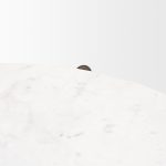 Rumer Dark Brown Wood w/ White Marble Coffee Table
