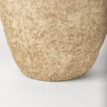 Rundal Large Beige Paper Mache Vase