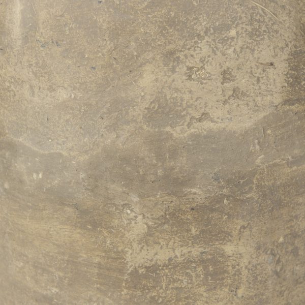 Rundal Large Gray Paper Mache Vase 4