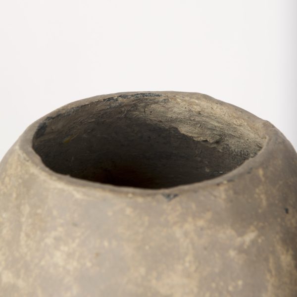 Rundal Large Gray Paper Mache Vase 7