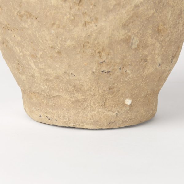 Rundal Small Beige Paper Mache Vase 7