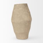 Rundal Small Gray Paper Mache Vase