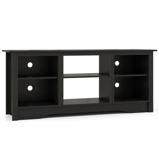 Rustic TV Stand with Adjustable Shelves for 65 Inch Screens 17 Rustic TV Stand with Adjustable Shelves for 65 Inch Screens - Image 17