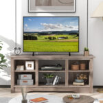 Rustic TV Stand with Adjustable Shelves for 65 Inch Screens 29 Rustic TV Stand with Adjustable Shelves for 65 Inch Screens