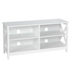 Rustic Wooden TV Stand with Storage for TVs up to 55 Inch
