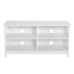 Rustic Wooden TV Stand with Storage for TVs up to 55 Inch