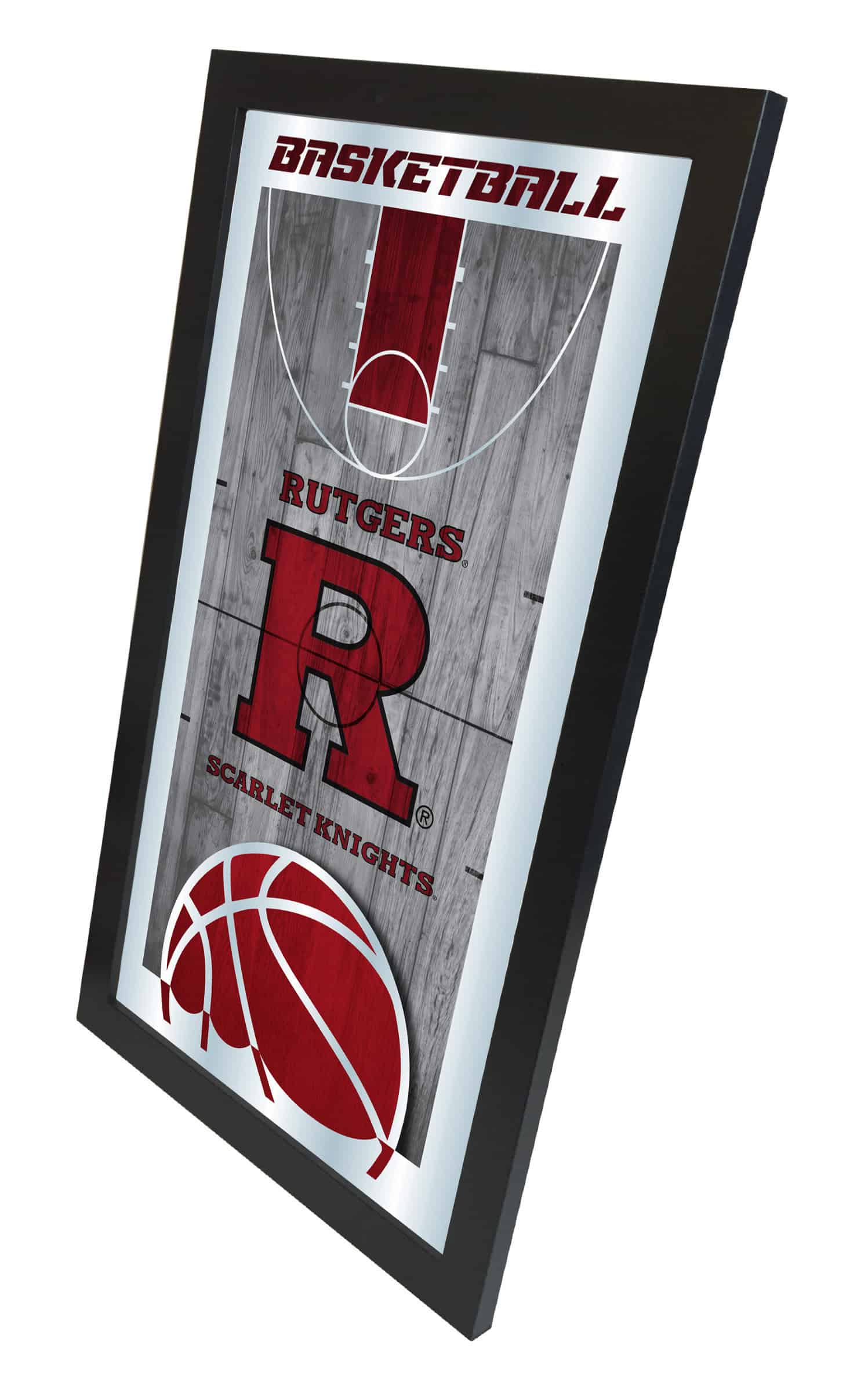 Rutgers 15x26 Basketball Wall Mirror 5 Rutgers 15x26 Basketball Wall Mirror