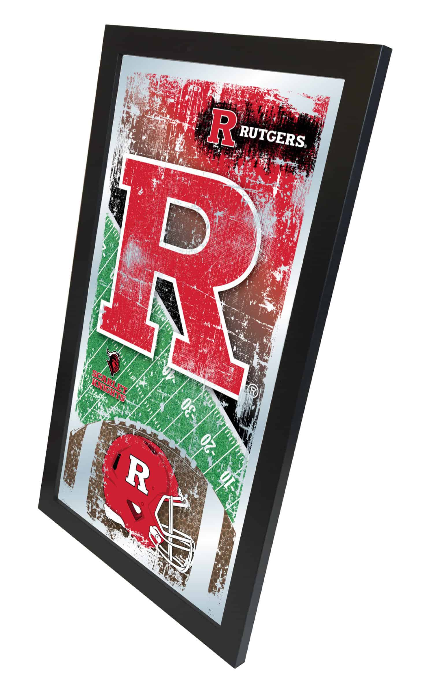 Rutgers 15x26 Football Wall Mirror 5 Rutgers 15x26 Football Wall Mirror