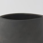 Rylee 13.0H Dark Brown Ceramic Vase