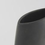 Rylee 13.0H Dark Brown Ceramic Vase