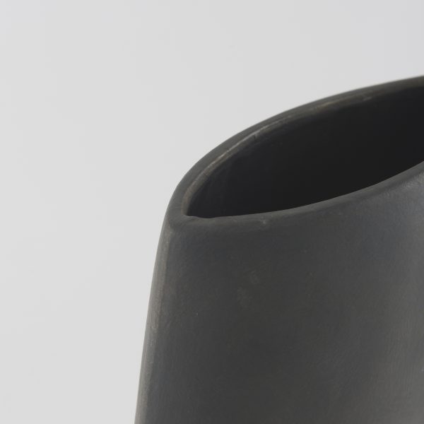 Rylee 13.0H Dark Brown Ceramic Vase 6