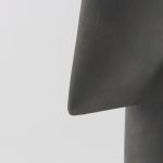 Rylee 13.0H Dark Brown Ceramic Vase