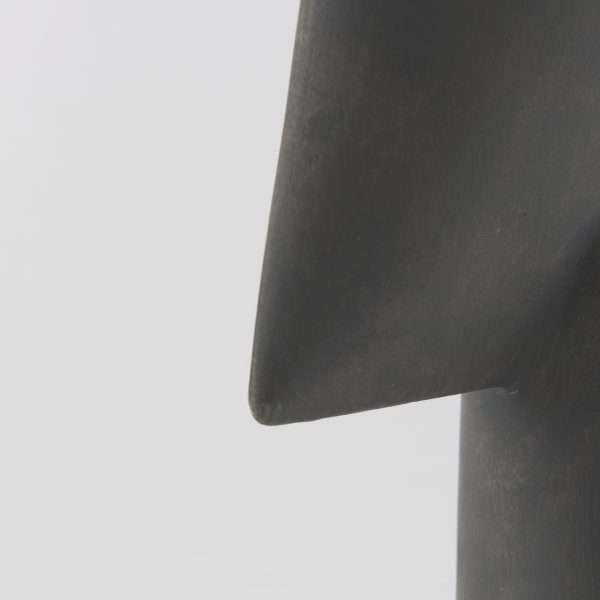 Rylee 13.0H Dark Brown Ceramic Vase 7