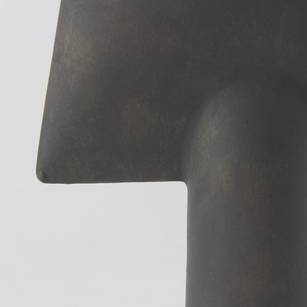 Rylee 13.0H Dark Brown Ceramic Vase 8