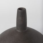 Rylee 6.9H Dark Brown Ceramic Vase