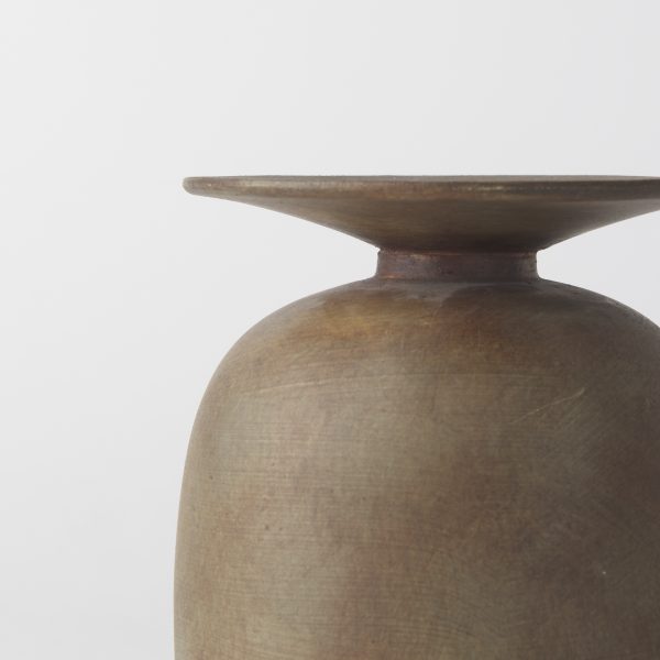 Rylee 7.7H Medium Brown Ceramic Vase 4