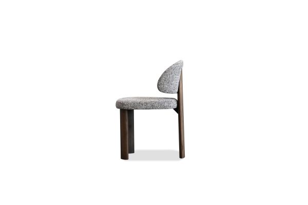 SAKE Koala Tweed Dining Chair Ebony Ash Base 2 2