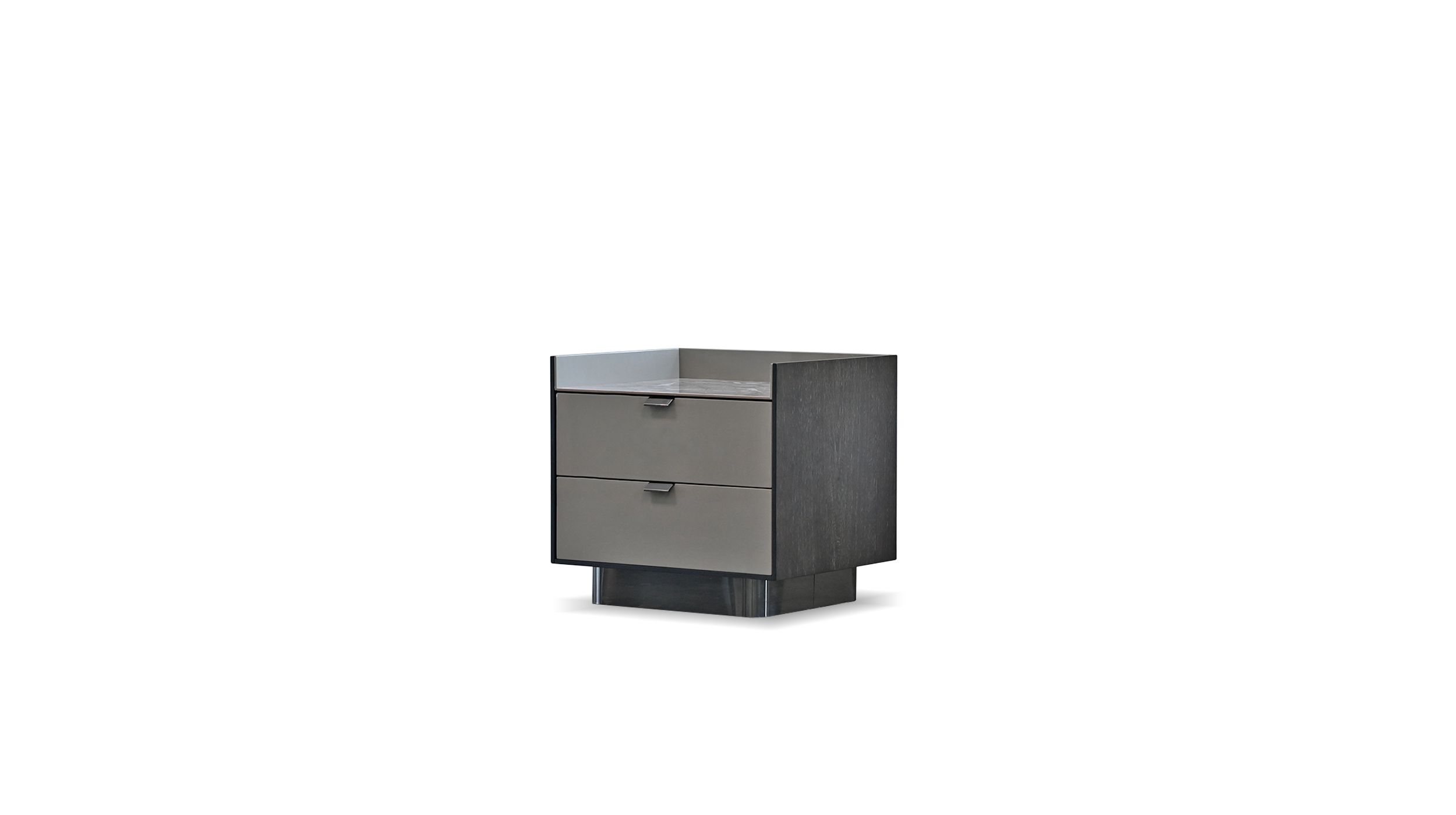 SALAZAR Grey Sintered Stone Top Side Table 1 SALAZAR Grey Sintered Stone Top Side Table