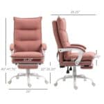 Heated Executive Massage Office Chair with Footrest and Lumbar Support