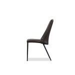 SAVOIR Brown Buttery Leather Dining Chair 8 SAVOIR Brown Buttery Leather Dining Chair