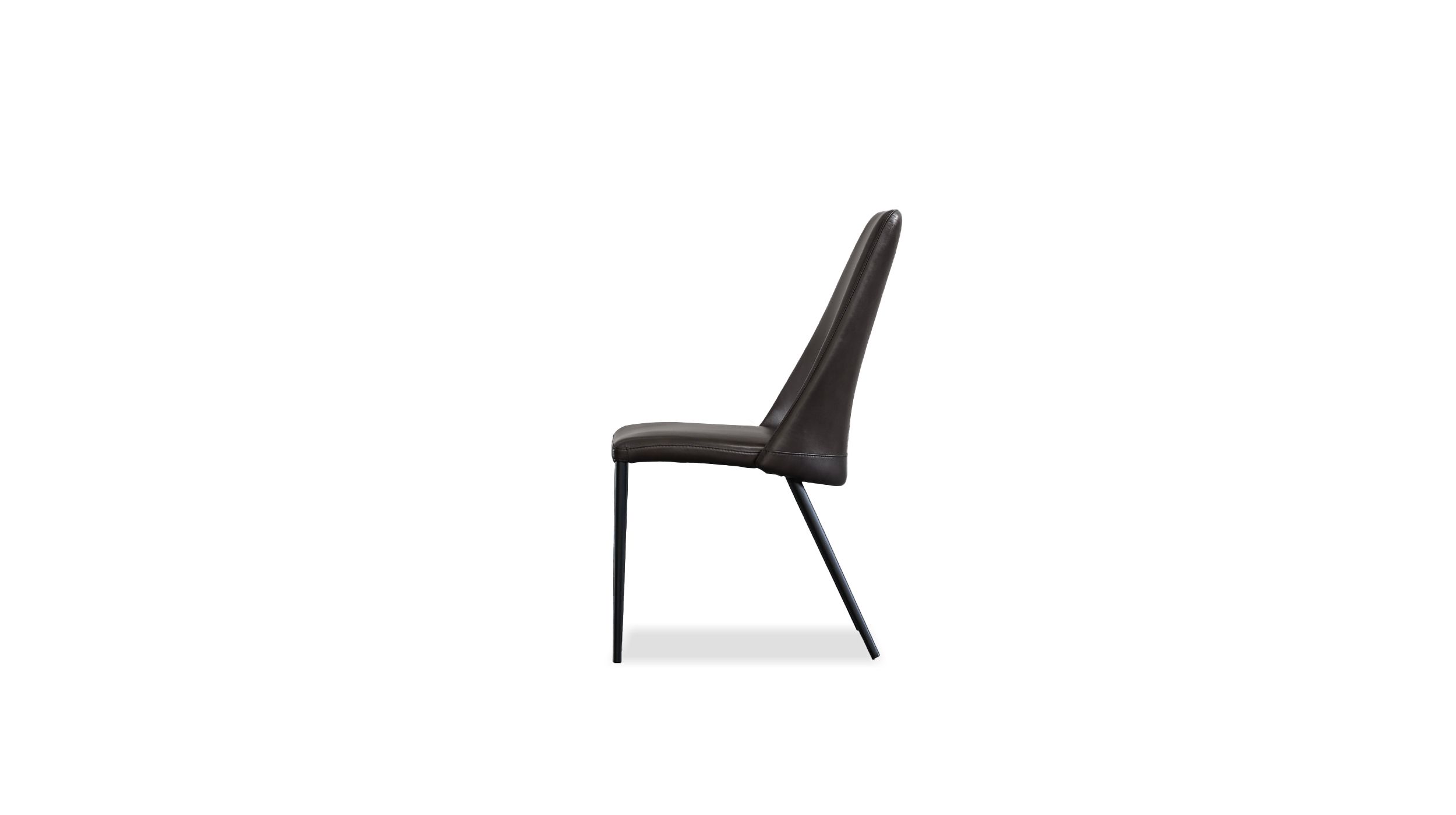 SAVOIR Brown Buttery Leather Dining Chair 3 SAVOIR Brown Buttery Leather Dining Chair - Image 3