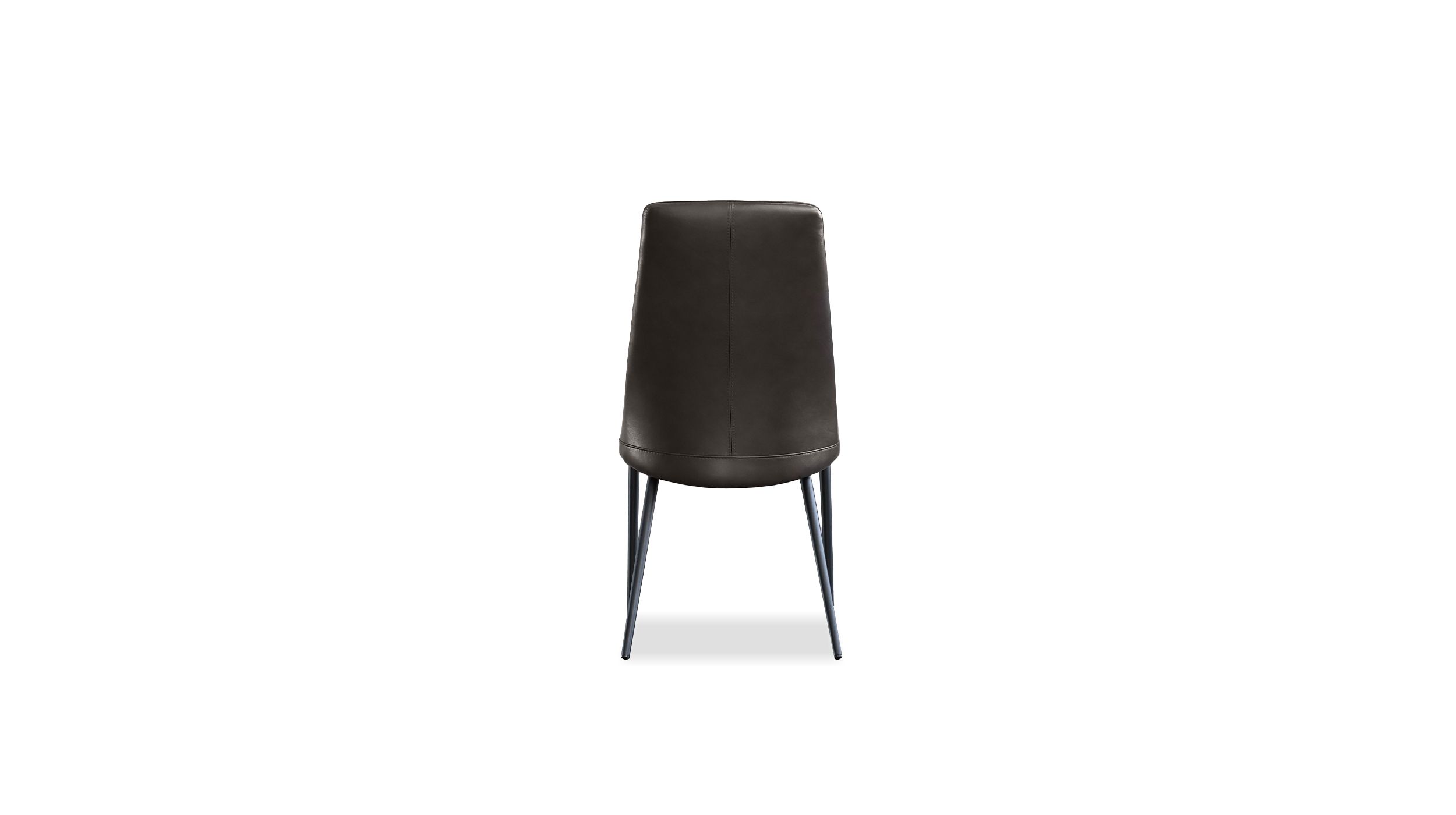 SAVOIR Brown Buttery Leather Dining Chair 4 SAVOIR Brown Buttery Leather Dining Chair - Image 4