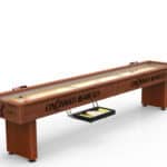 University of Cincinnati Shuffleboard Table with Chardonnay Finish 11 University of Cincinnati Shuffleboard Table with Chardonnay Finish