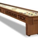 Louisiana Tech University Shuffleboard Table with Chardonnay Finish 11 Louisiana Tech University Shuffleboard Table with Chardonnay Finish
