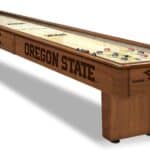 Oregon State University Shuffleboard Table with Chardonnay Finish 11 Oregon State University Shuffleboard Table with Chardonnay Finish