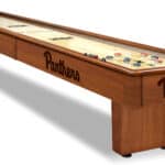 University of Pittsburgh Shuffleboard Table with Chardonnay Finish 11 University of Pittsburgh Shuffleboard Table with Chardonnay Finish