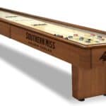 University of Southern Mississippi Shuffleboard Table with Chardonnay Finish 11 University of Southern Mississippi Shuffleboard Table with Chardonnay Finish